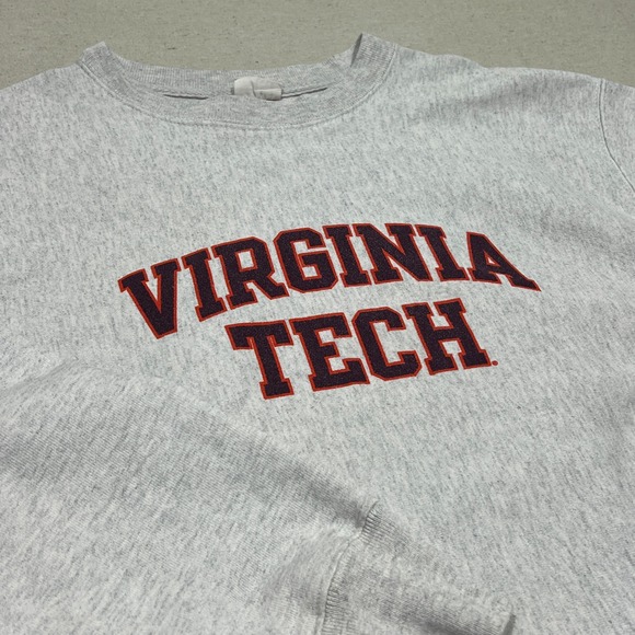 Champion Other - Champion Reverse Weave Virginia Tech Hokies Vintage Crewneck Sweatshirt Gray L